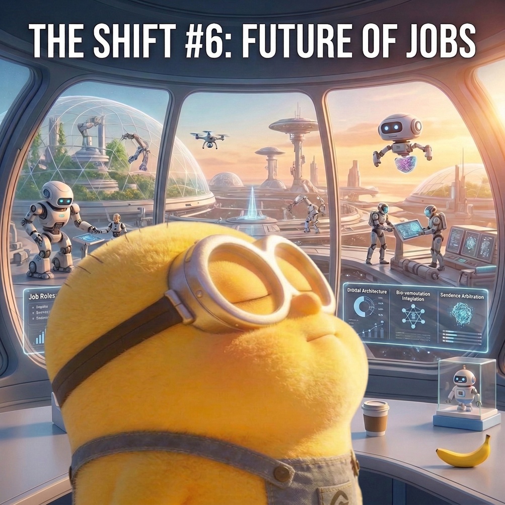 The Shift #6: The Future of Jobs ... in the next 10 and 100 Years
